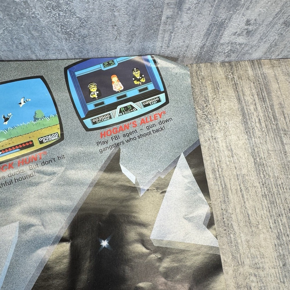 1989 Nintendo Now You're Playing With Power Poster 15-1/2" x 11-3/4" - Picture 5 of 12